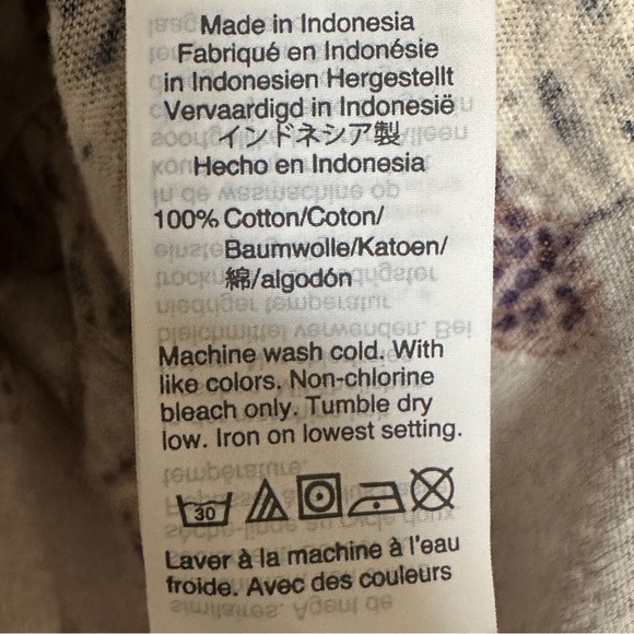 Madewell Lo Fi Shrunken Tee in Painted Blooms - Picture 6 of 6